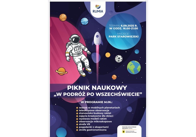 Piknik naukowy w Rumi „W podróż po wszechświecie”
